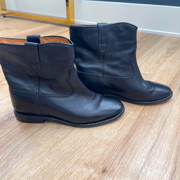 Isabel Marant Crisi Concealed-Wedge Ankle Boots EU 37 US 7 - Picture 2 of 14